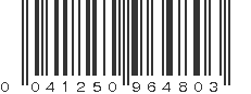 UPC 041250964803