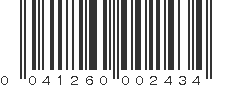 UPC 041260002434