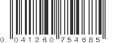 UPC 041260754685