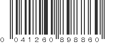 UPC 041260898860