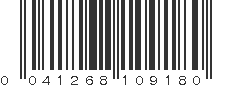 UPC 041268109180