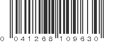 UPC 041268109630