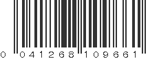 UPC 041268109661