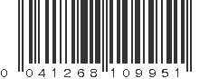 UPC 041268109951