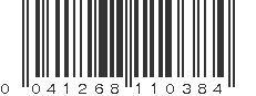 UPC 041268110384