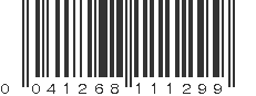 UPC 041268111299