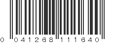 UPC 041268111640