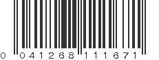 UPC 041268111671