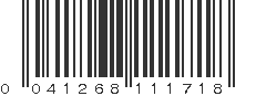 UPC 041268111718