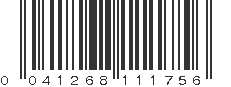 UPC 041268111756