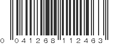 UPC 041268112463