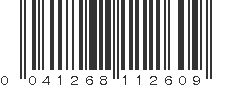 UPC 041268112609