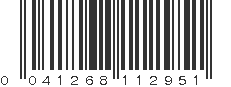 UPC 041268112951