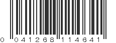 UPC 041268114641