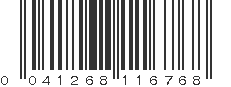 UPC 041268116768