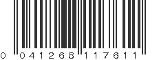 UPC 041268117611