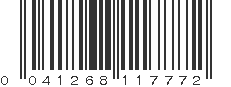 UPC 041268117772