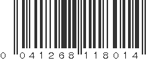 UPC 041268118014