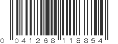 UPC 041268118854