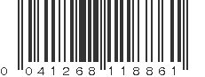 UPC 041268118861