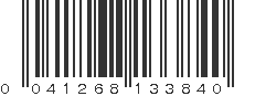 UPC 041268133840