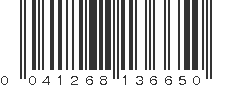 UPC 041268136650