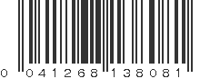 UPC 041268138081