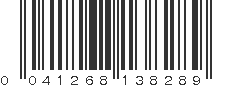 UPC 041268138289