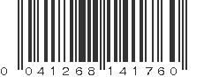 UPC 041268141760