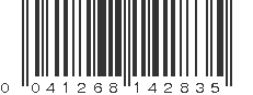 UPC 041268142835