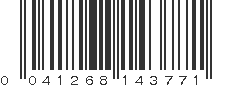 UPC 041268143771