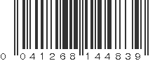 UPC 041268144839