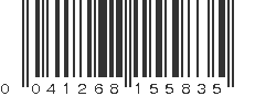 UPC 041268155835