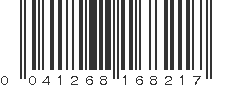 UPC 041268168217