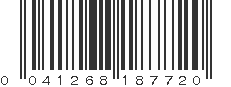 UPC 041268187720