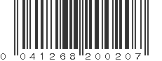 UPC 041268200207