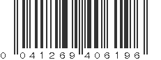 UPC 041269406196