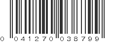 UPC 041270038799