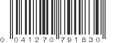 UPC 041270791830