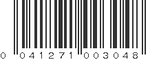 UPC 041271003048