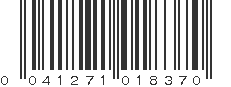 UPC 041271018370