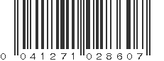 UPC 041271028607