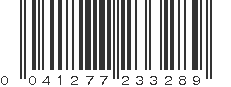 UPC 041277233289