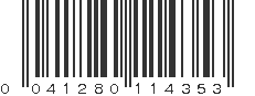 UPC 041280114353