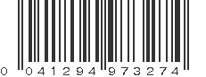 UPC 041294973274