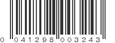 UPC 041298003243