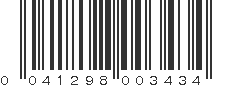 UPC 041298003434