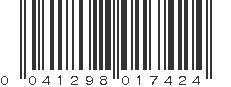 UPC 041298017424