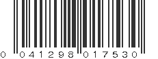 UPC 041298017530