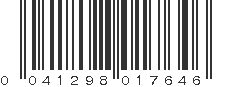 UPC 041298017646